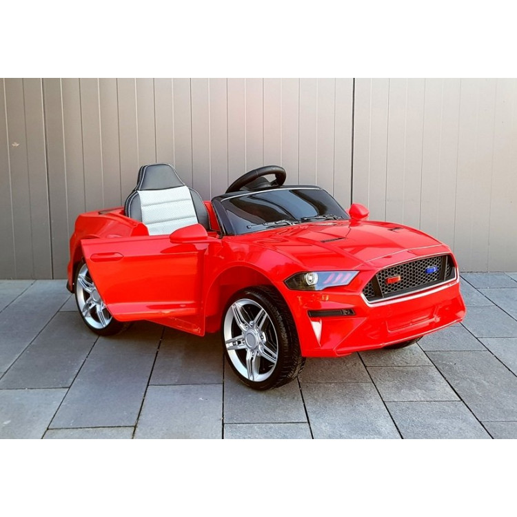 Elektrické autíčko BBH-718A - nelakované - červené